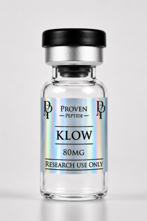 KLOW - BPC 10 mg, GHK-Cu 50 mg, TB-500 10 mg, KPV 10 mg · 80 mg